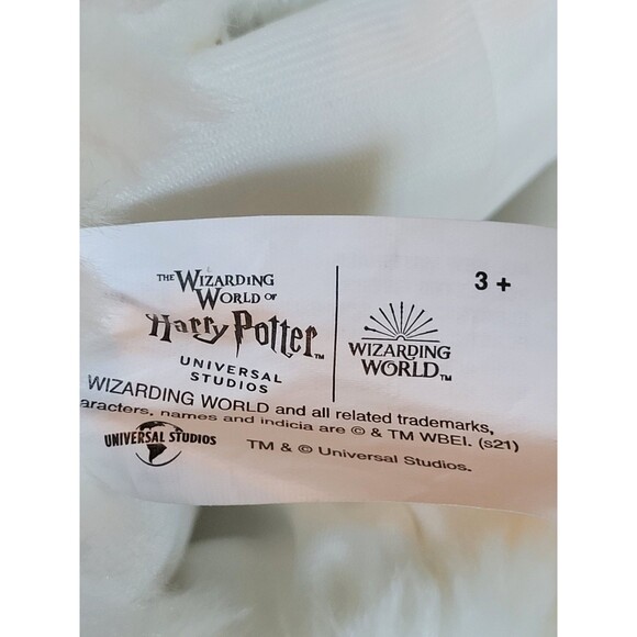 Universal Wizarding World of Harry Potter Hedwig Owl 11" Plush Puppet with Sound - Picture 7 of 9
